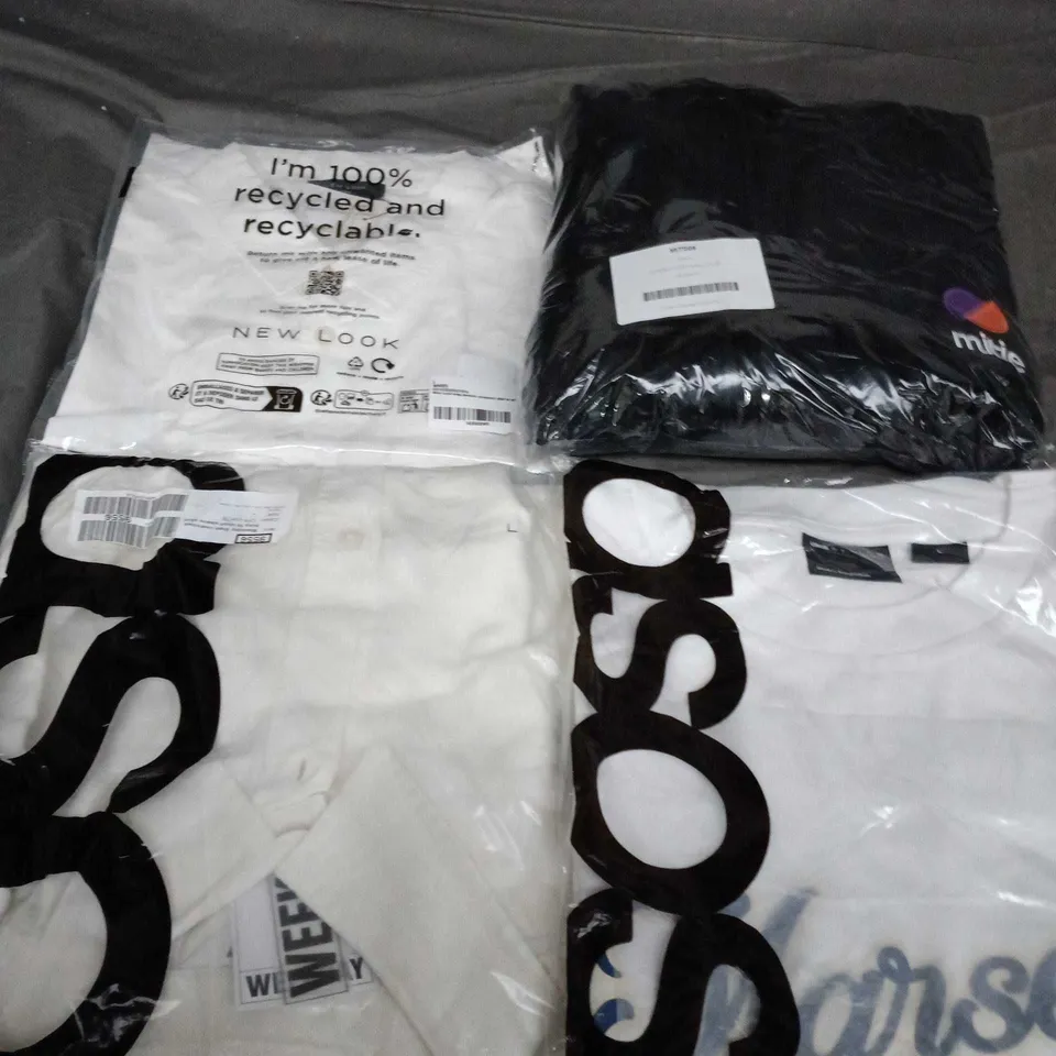 APPROXIMATELY 25 ASSORTED CLOTHING AND FASHION PRODUCTS IN VARIOUS STYLES AND SIZES - COLLECTION ONLY