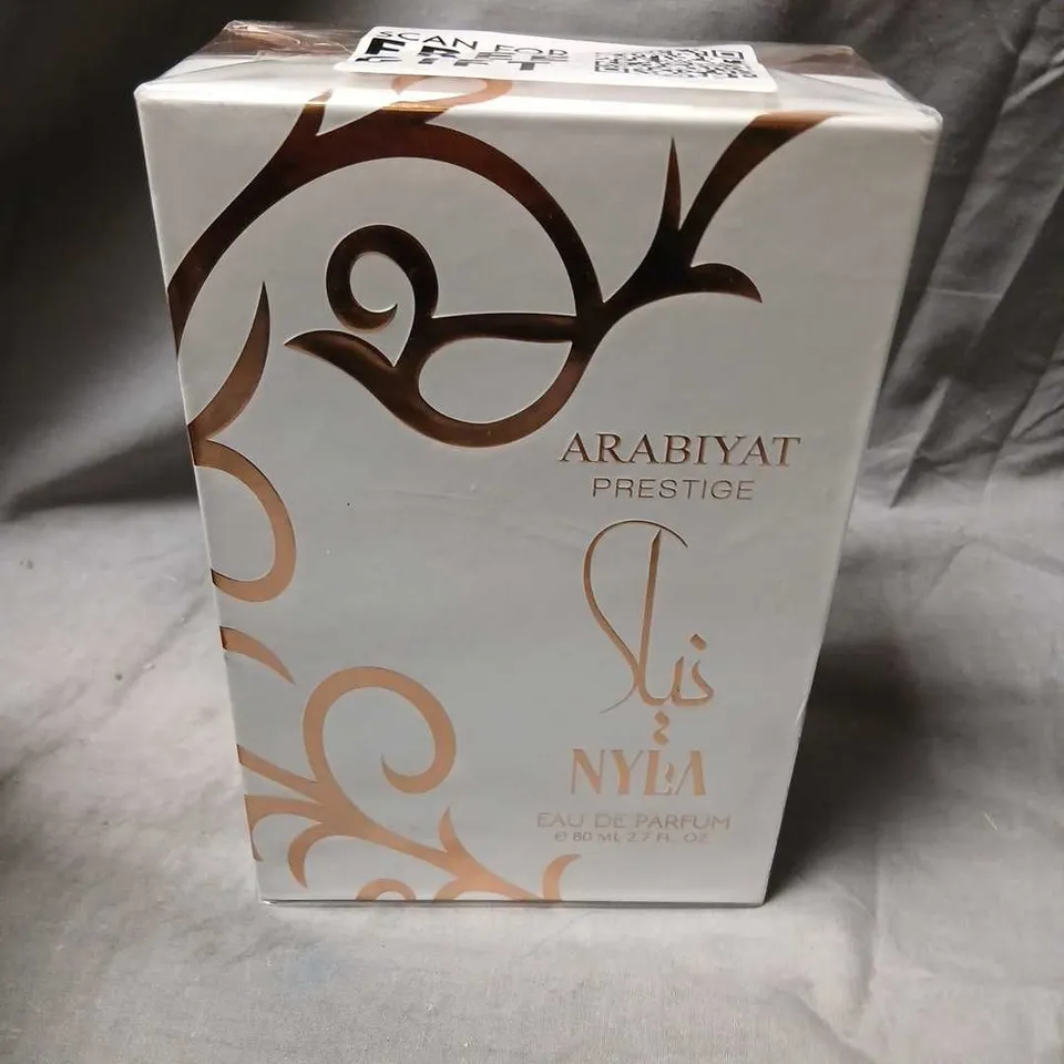 BOXED AND SEALED NYLA ARABYAT PRESTIGE EAU DE PARFUM 80ML