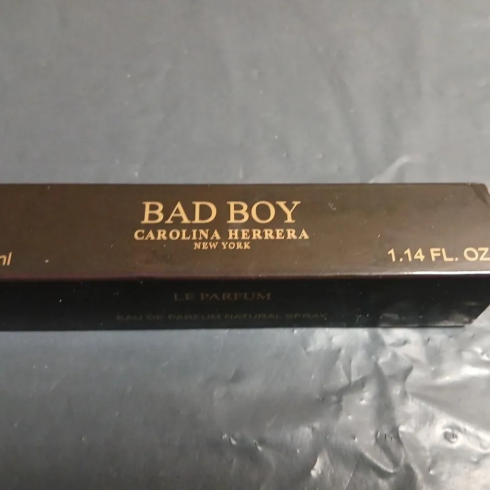 BOXED BAD BOY CAROLINA HERRERA 33ML