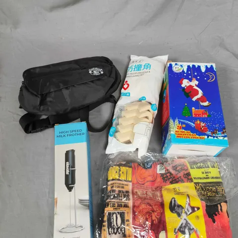 APPROXIMATELY 20 ASSORTED HOUSEHOLD PRODUCTS TO INCLUDE MILK FROTHER, CORNER GUARD SET, HOME DECOR ETC 