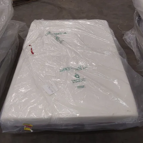 QUALITY BAGGED NURA AGUSTA 4'6" DOUBLE ULTRA ORTHOPAEDIC EXTRA FIRM MEMORY FOAM MATTRESS 25