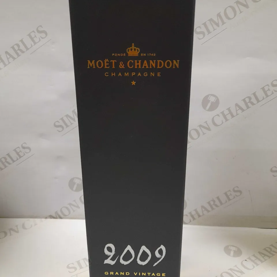 BOXED MOET AND CHANDON CHAMPAGNE 2009 GRAND VINTAGE 750ML