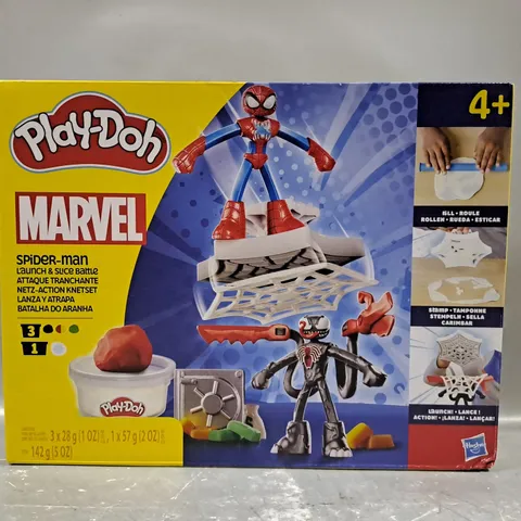 BOXED PLAY-DOH MARVEL SPIDER-MAN LAUNCH & SLICE BATTLE