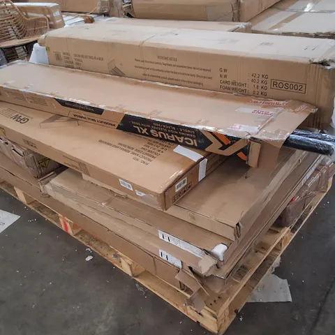 PALLET CONTAINING ASSORTED FLATPACK FURNITURE PARTS