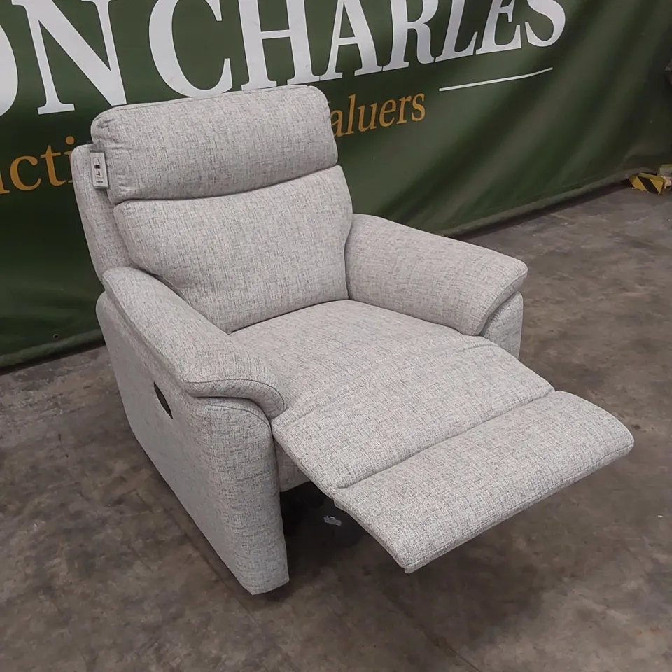 LINEA FABRIC MANUAL RECLINER ARMCHAIR RRP £549
