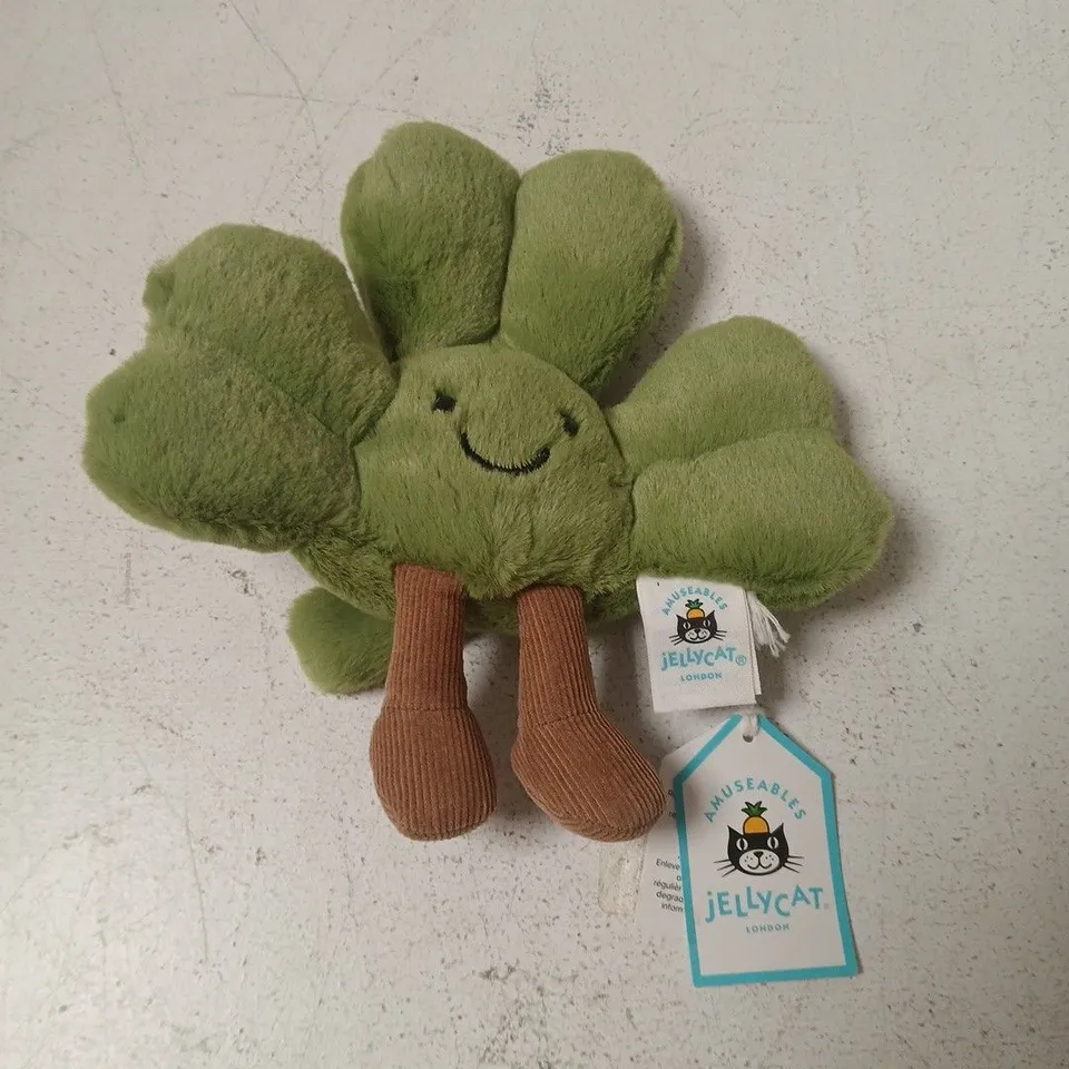 JELLYCAT AMUSEABLES FLORIST SIOFRA SHAMROCK PLUSH TOY