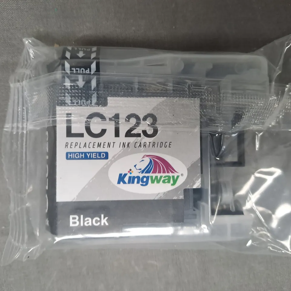 KINGWAY LC123 REPLACEMENT INK CARTRIDGE IN BLACK