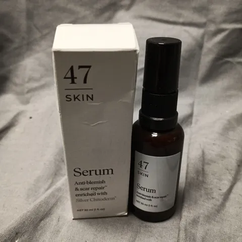 BOXED 47 SKIN SERUM – ANTI-BLEMISH & SCAR REPAIR, 30 ML