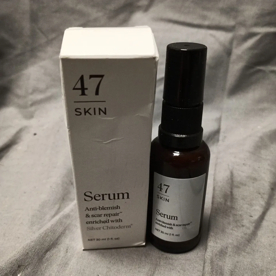 BOXED 47 SKIN SERUM – ANTI-BLEMISH & SCAR REPAIR, 30 ML