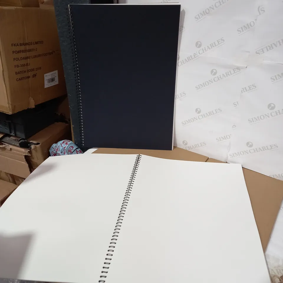 LOT OF 2 ASSORTED SEAWHITE OF BRIGHTON A2 SKETCHBOOKS