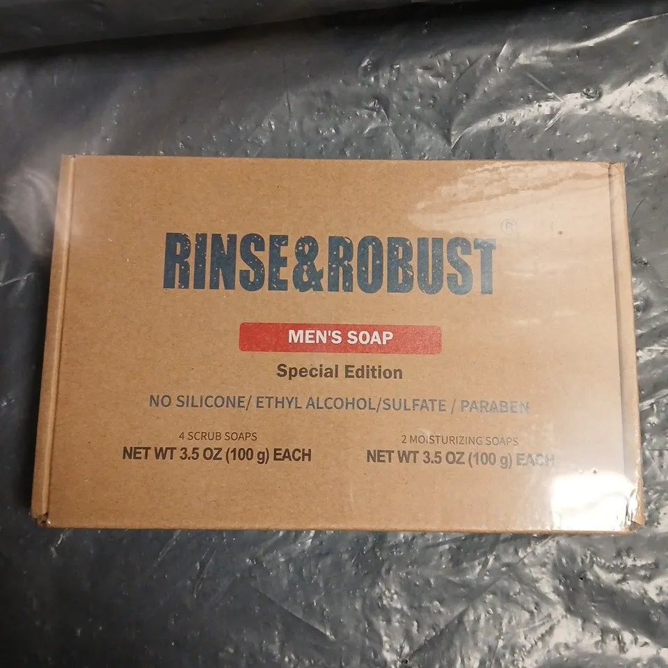 RINSE & ROBUST MEN'S SOAP – SPECIAL EDITION