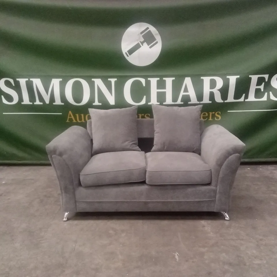 DURY FABRIC 2 SEATER SCATTER BACK SOFA RRP £479