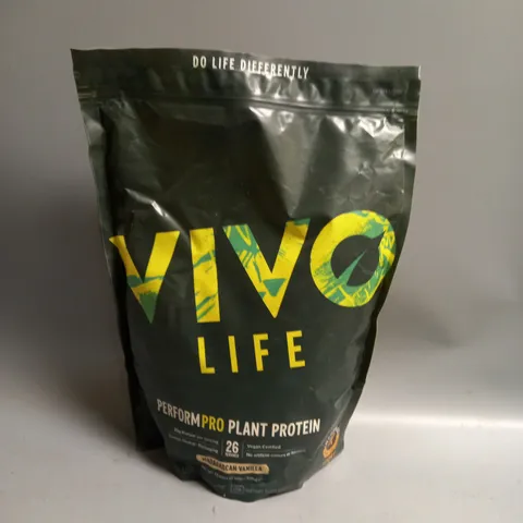 VIVO LIFE PERFORM PRO PLANT PROTEIN POWDER 936G MADAGASCAN VANILLA FLAVOUR