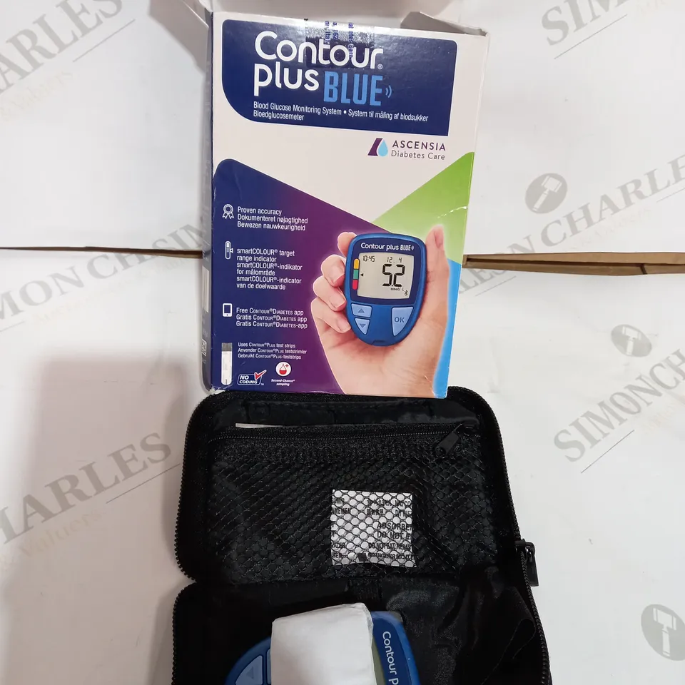 CONTOUR PLUS BLUE BLOOD GLUCOSE MONITORING SYSTEM