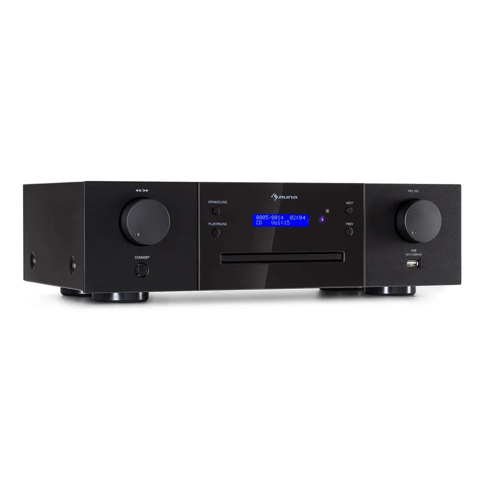 BOXED AUNA CD-1000 DG CD PLAYER