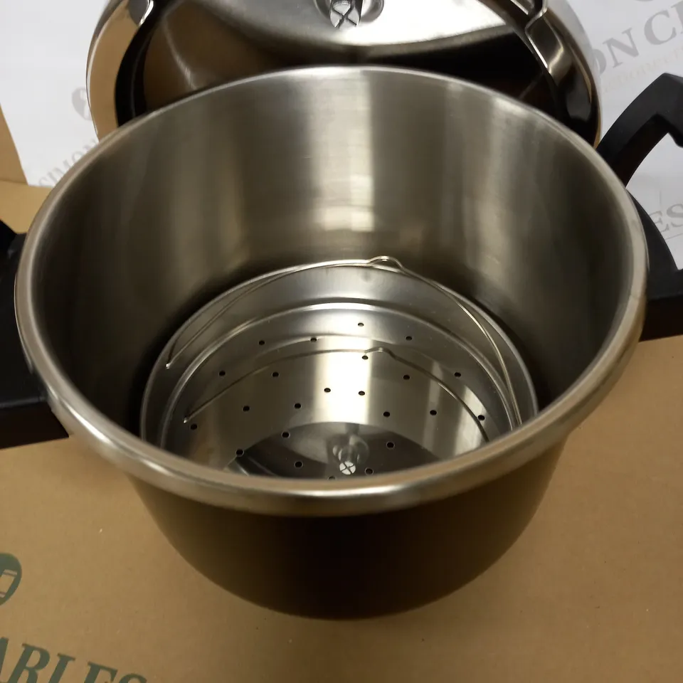 TOWER T90126 PRO SURE TOUCH PRESSURE COOKER, BLACK, 6 LITRE
