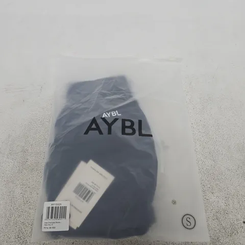 BAGGED AYBL ADAPT SEAMLESS SHORTS - DEEP NAVY - SIZE SMALL