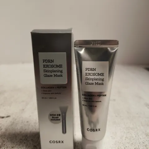 BOXED COSRX PDRN EXOSOME SKINPLANING GLAZE MASK – 50 ML (BRUSH INCLUDED)