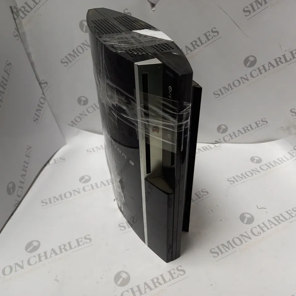 SONY PLAYSTATION 3 GAMES CONSOLE IN BLACK