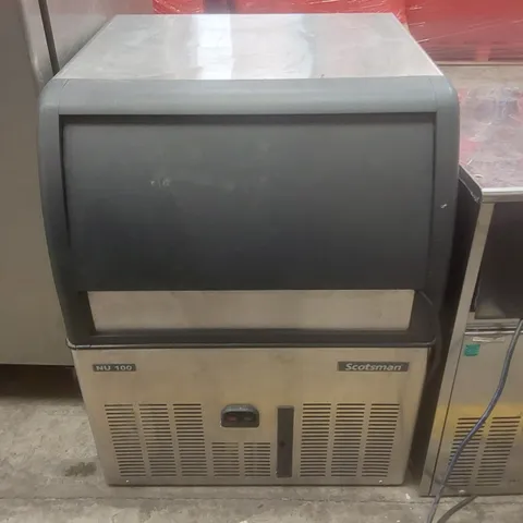 Scotsman nu100 commercial Self Contained Dice Ice Machine - 56kg/24hr Production / 20kg Storage Capacity