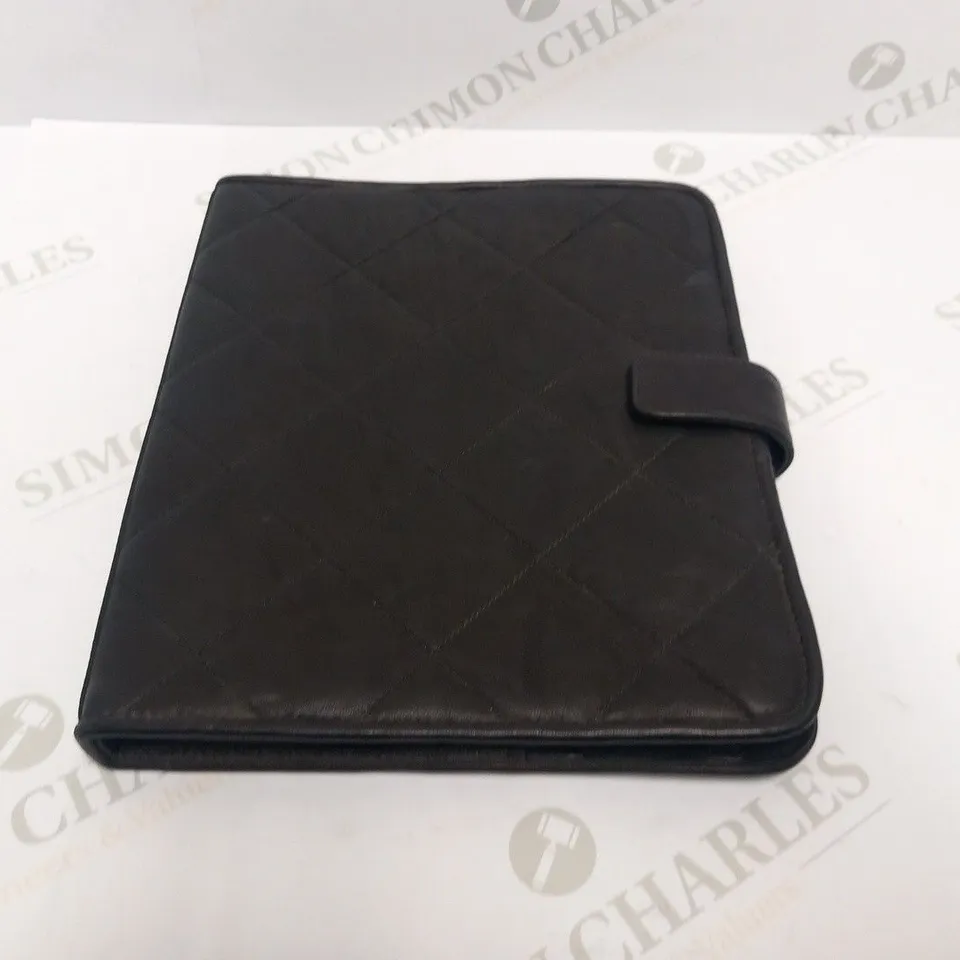 LANVIN BLACK TABLET CASE