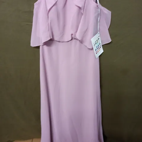SORELLA VITA DUSTY PINK DRESS - UK 12