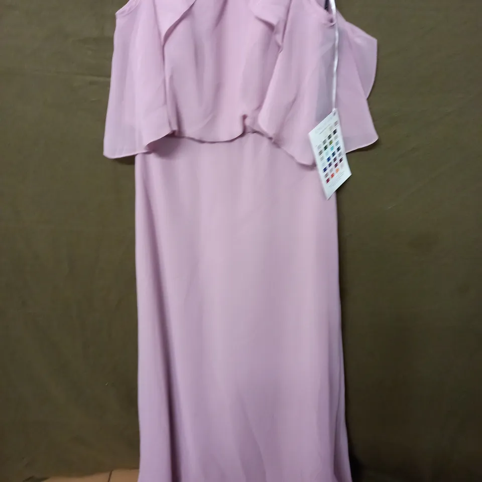 SORELLA VITA DUSTY PINK DRESS - UK 12