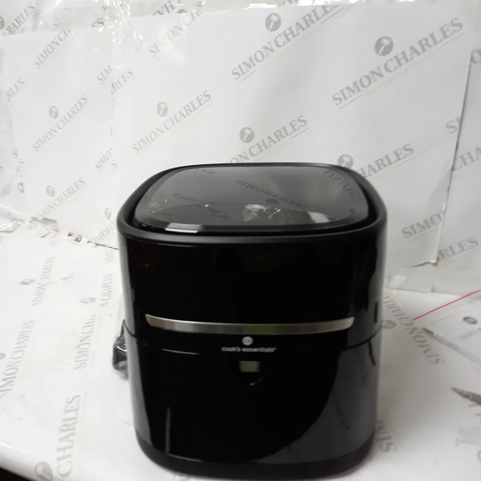 BOXED COOK'S ESSENTIALS 4L AIR FRYER BLACK