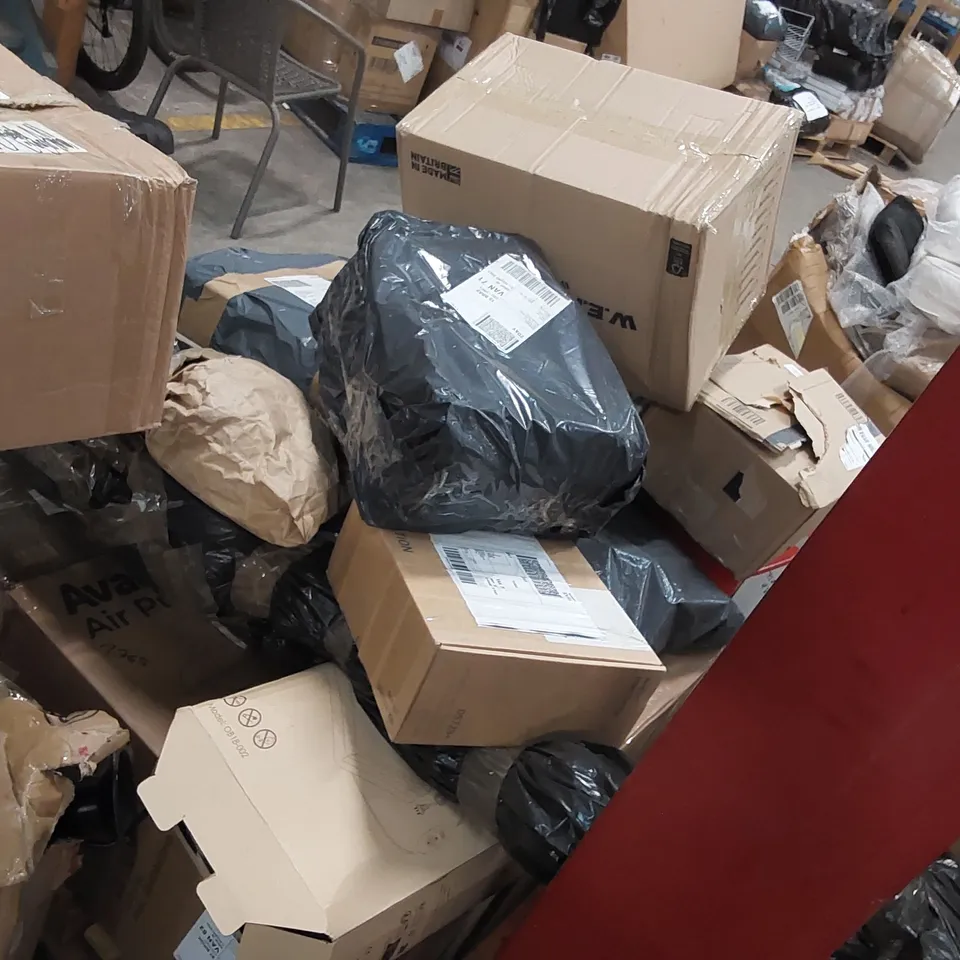 PALLET OF ASSORTED CONSUMER PRODUCTS/FURNITURE PARTS 