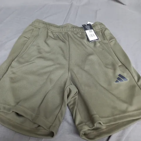 ADIDAS KHAKI SHORTS - SMALL