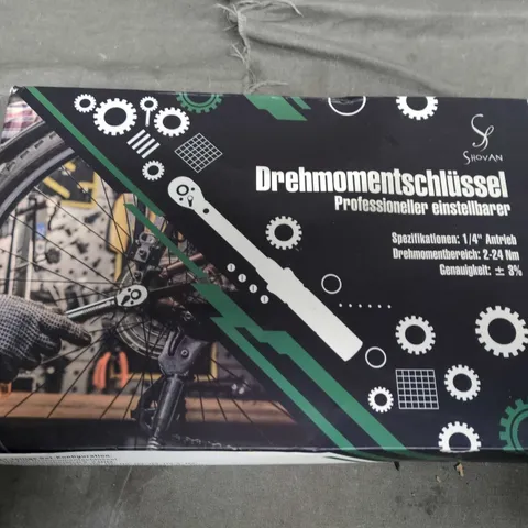 Shovan Torque Wrench – Professional Adjustable, 1/4" Drive (2–24 Nm)