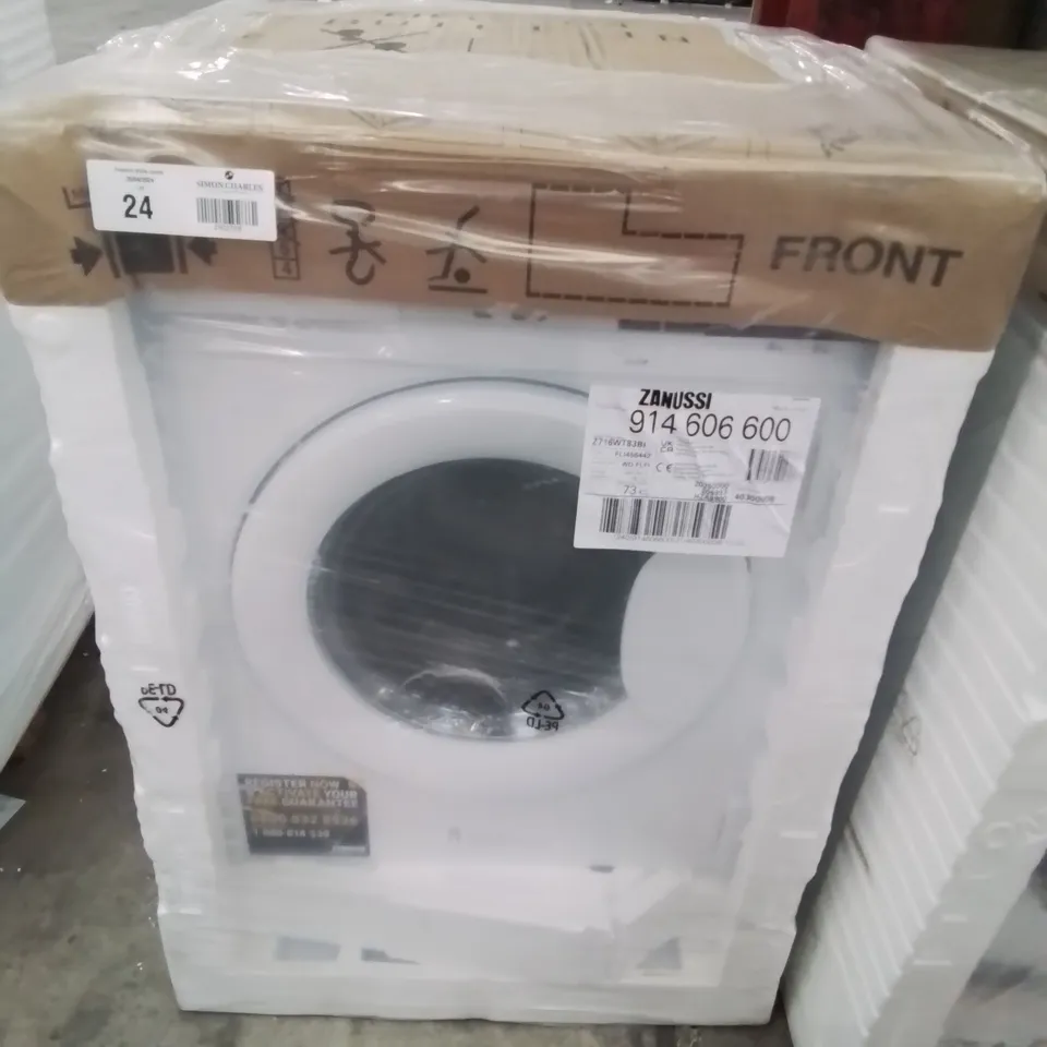 ZANUSSI Z716WT83BI INTEGRATED WASHER DRYER RRP £667