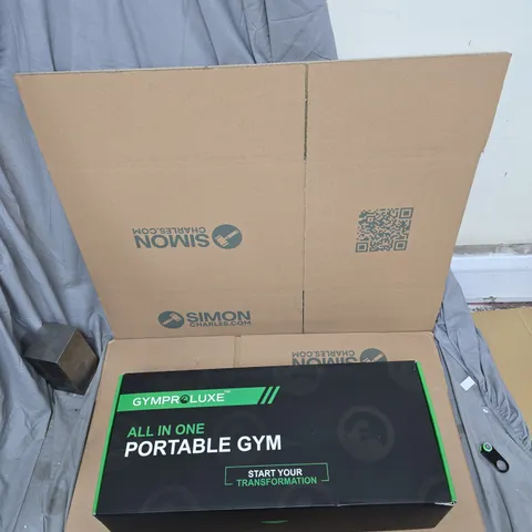 GYMPRO LUXE ALL-IN-ONE PORTABLE GYM – BOXED
