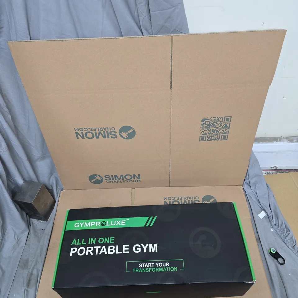 GYMPRO LUXE ALL-IN-ONE PORTABLE GYM – BOXED