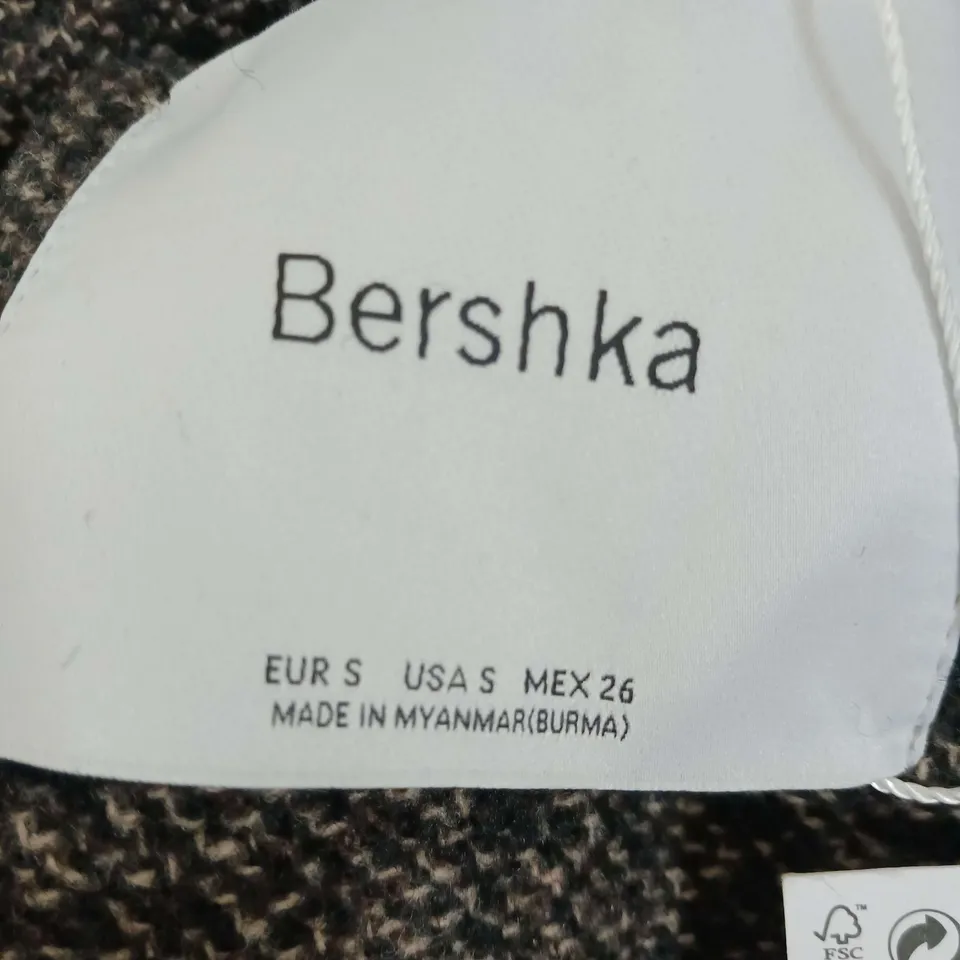 BERSHKA SHORT FABRIC JACKET SIZE S