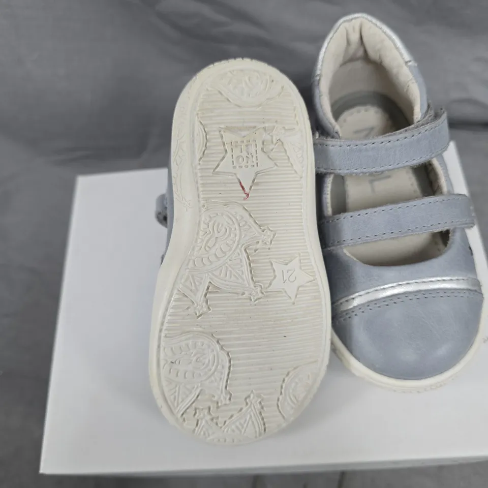 NOËL KIDS MINI ALENA GREY VELCRO SHOES –  (EU 21)