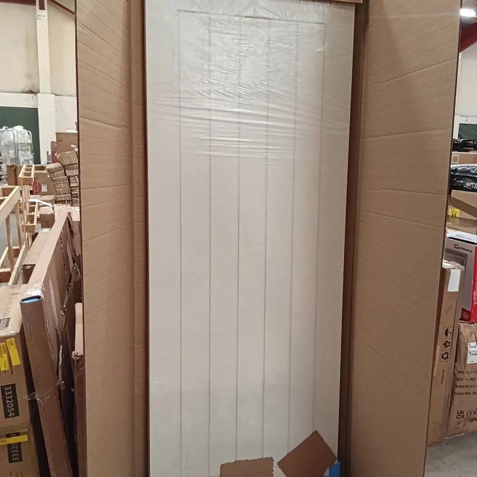 BOXED DOOR, 198x76cm - WHITE (1 BOX)