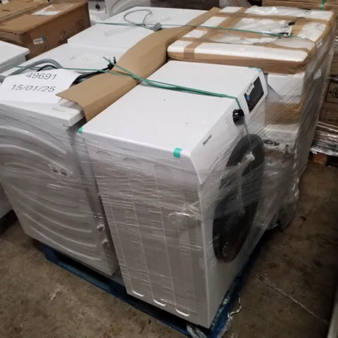 PALLET OF APPROXIMATELY 4 UNPROCESSED RAW RETURN WHITE GOODS TO INCLUDE