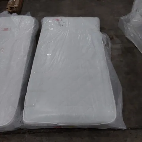 QUALITY BAGGED SINGLE 3FT OPEN COIL MATTRESS