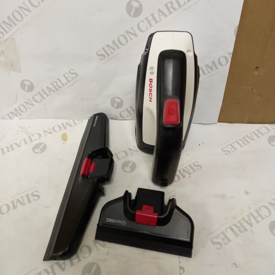 BOSCH GLASSVAC CORDLESS WINDOW VAC 