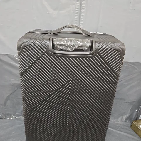 BOXED BLOOM LITE BLACK SUITCASE 