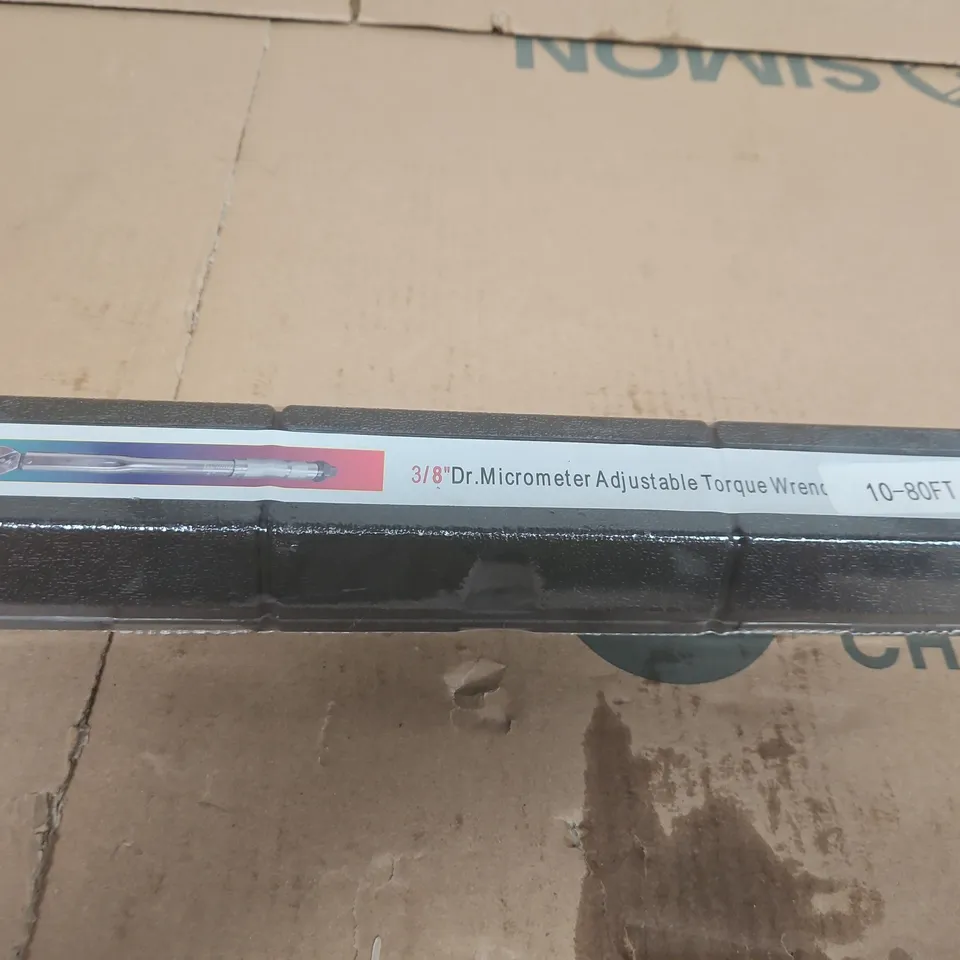 3/8 IN DR. MICROMETER ADJUSTABLE TORQUE WRENCH