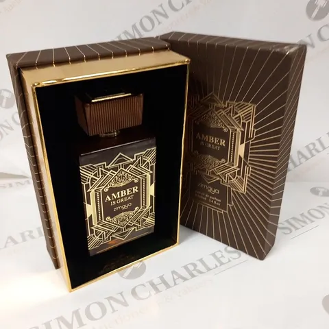 BOXED AMBER IS GREAT ZIMAYA EXTRAIT DE PARFUM 100ML