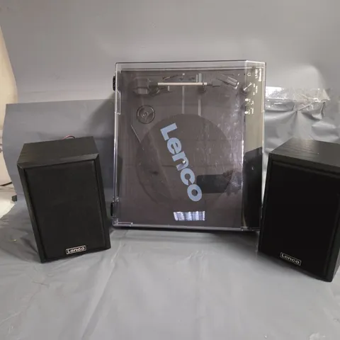 LENCO BLUETOOTH TURNTABLE WITH SPEAKERS