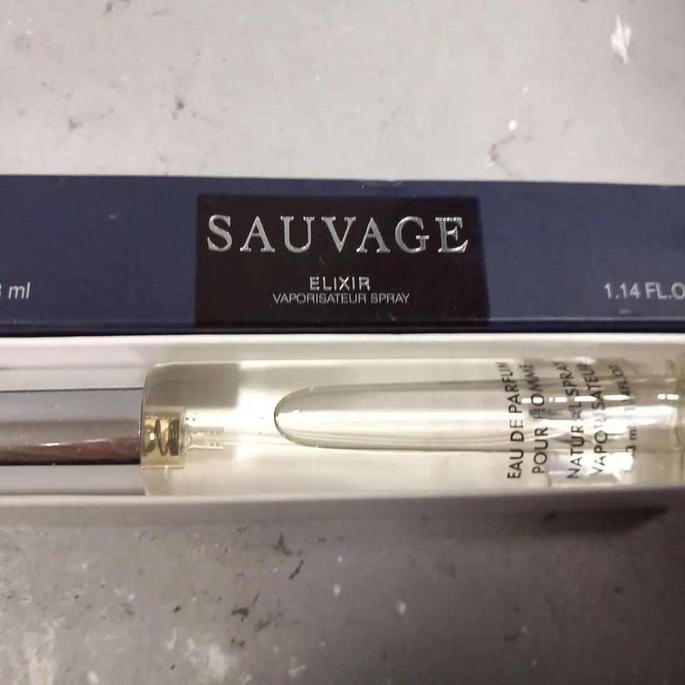 BOXED SAUVAGE ELIXIR 33ML