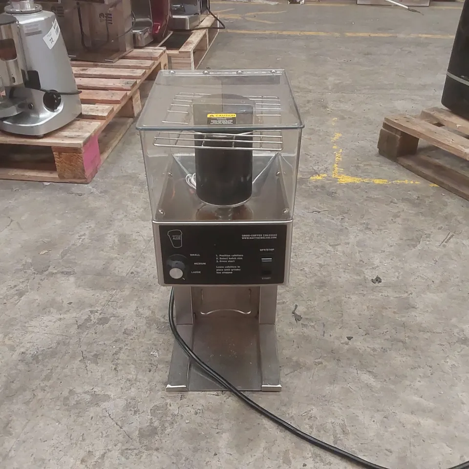 BUNN COMMERCIAL COFFEE GRINDER