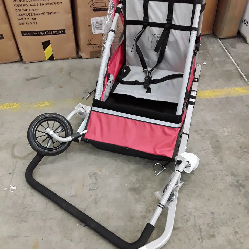 BRAND NEW HALFORDS SINGLE BIKE TRAILER FRAME & COVER