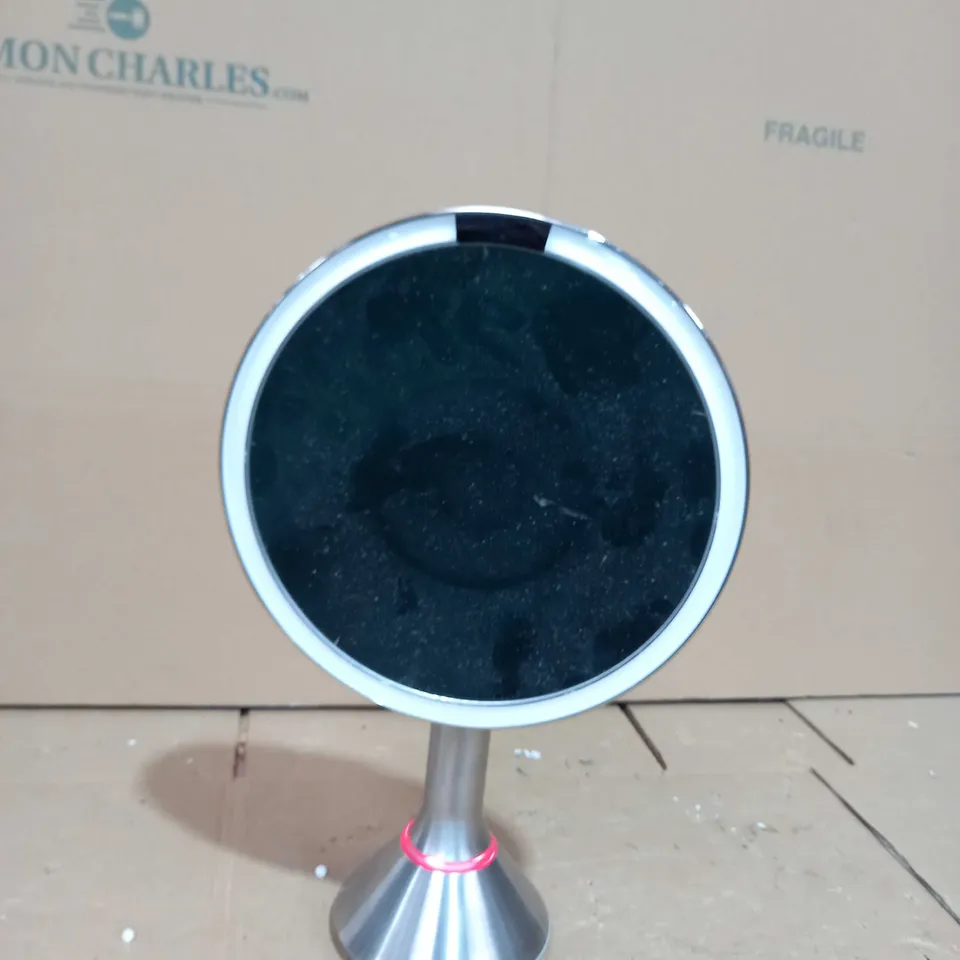 SIMPLEHUMAN 20CM SENSOR MIRROR WITH TOUCH-CONTROL BRIGHTNESS 10X MAG