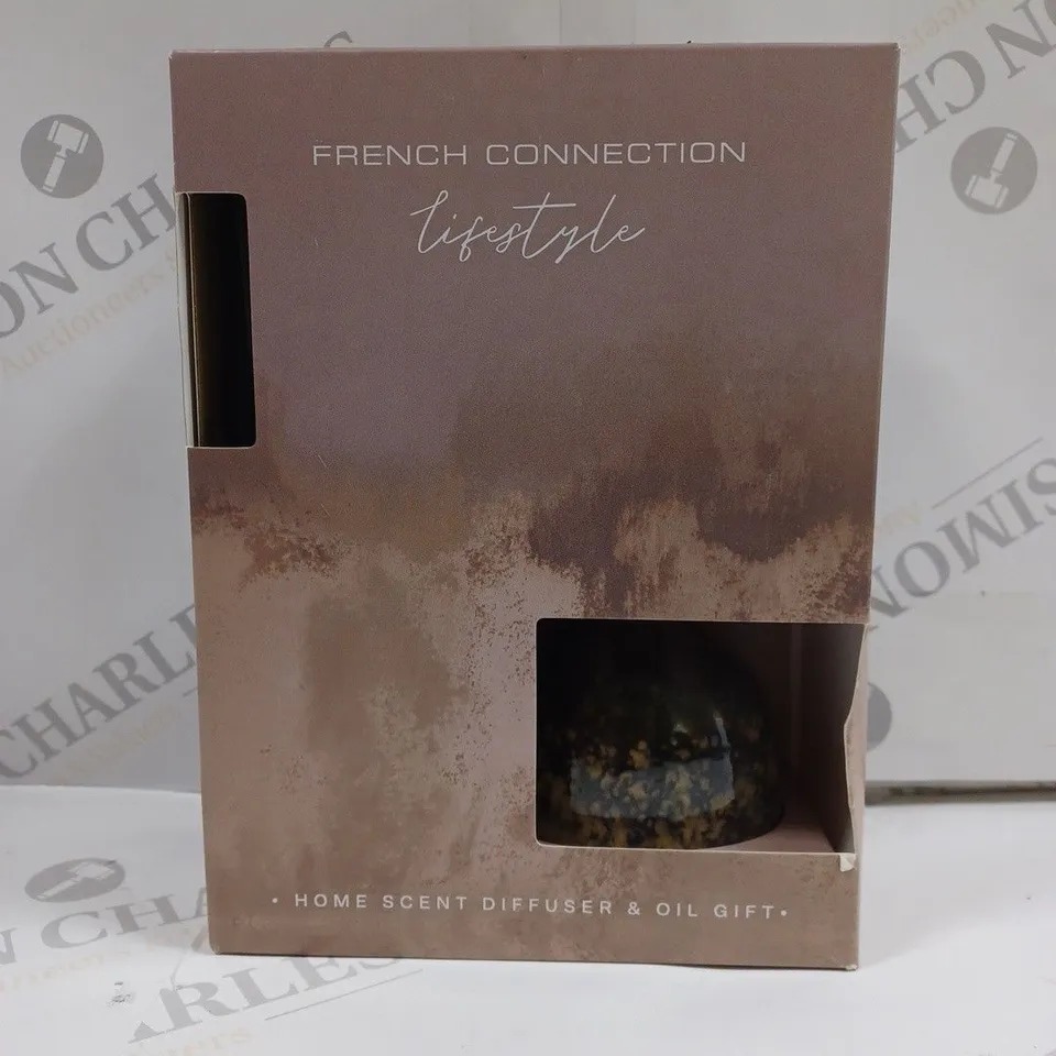 BOXED FRENCH CONNECTION HOME SCENT DIFFUSER & OIL GIFT SET 