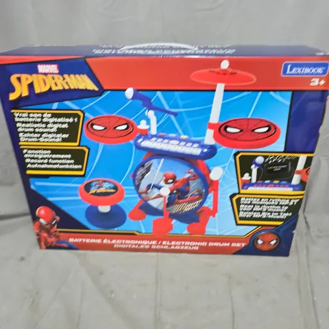 LEXIBOOK MARVEL SPIDER-MAN BATTERY-OPERATED ELECTRONIC DRUM SET